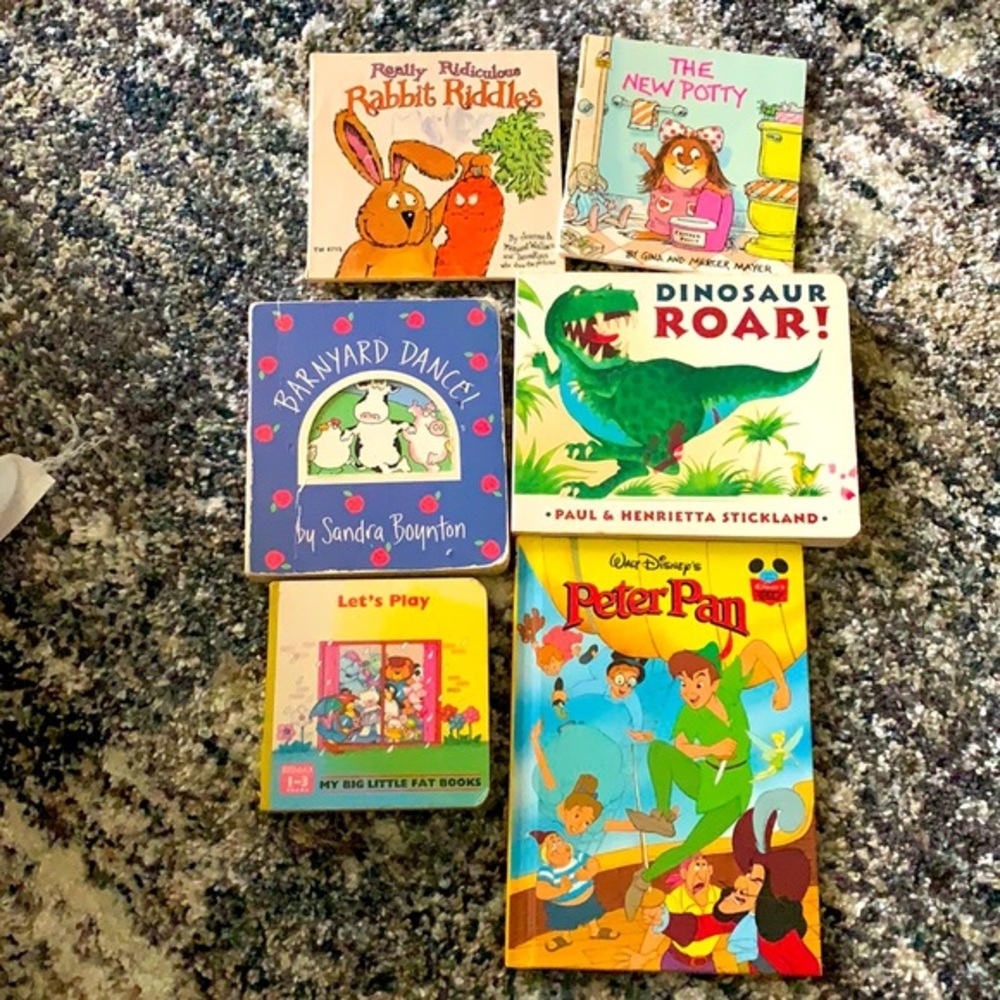 6 children’s books used